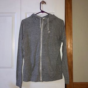 Nike Grey Zip Up